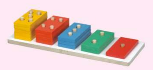 COUNT & COLOUR STACKING BOARD